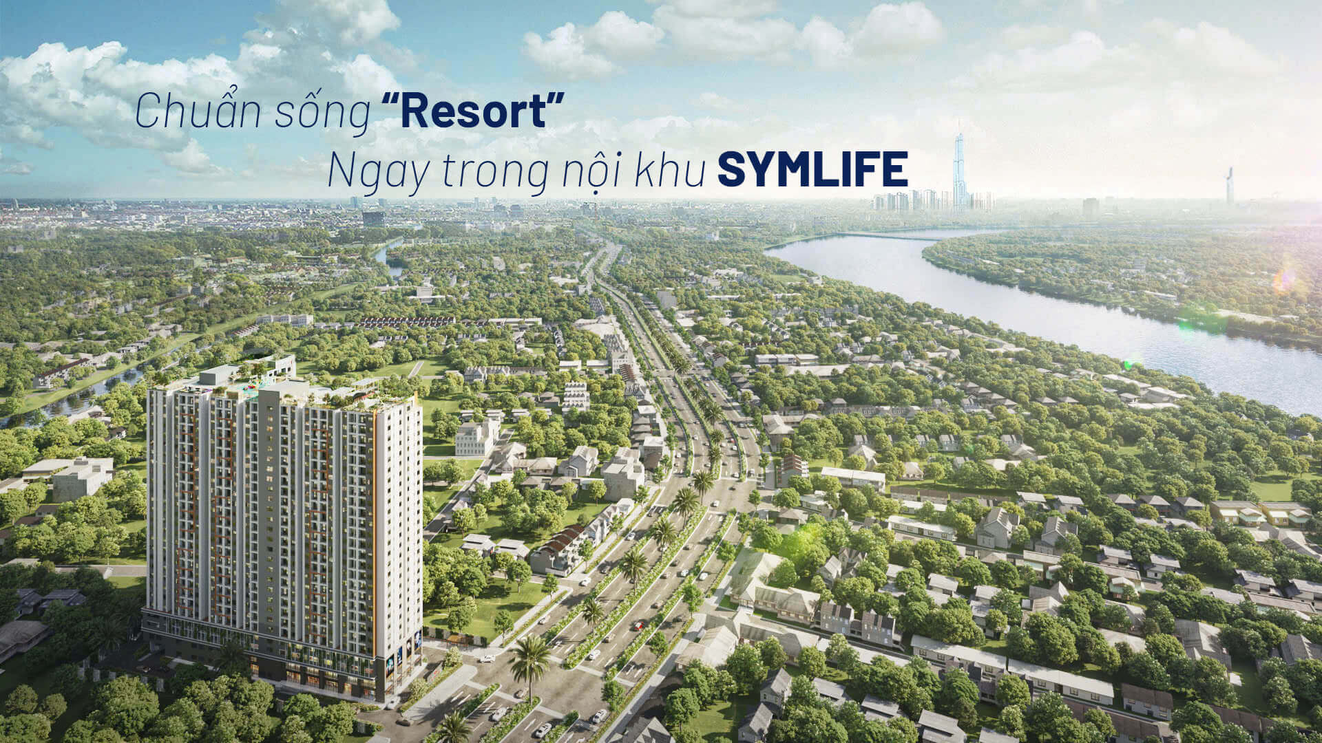 Phối cảnh dự án Symlife Thuận An