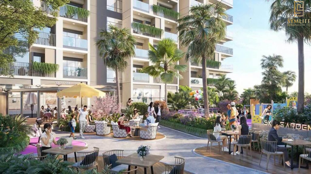 Shophouse quán cafe dự án symlife