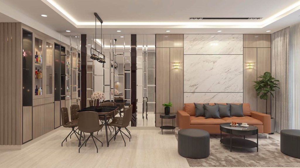 Nội thất nhà mẫu dự án Symlife