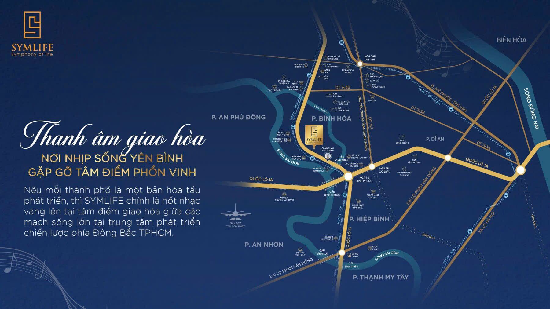 Vị trí dự án Symlife